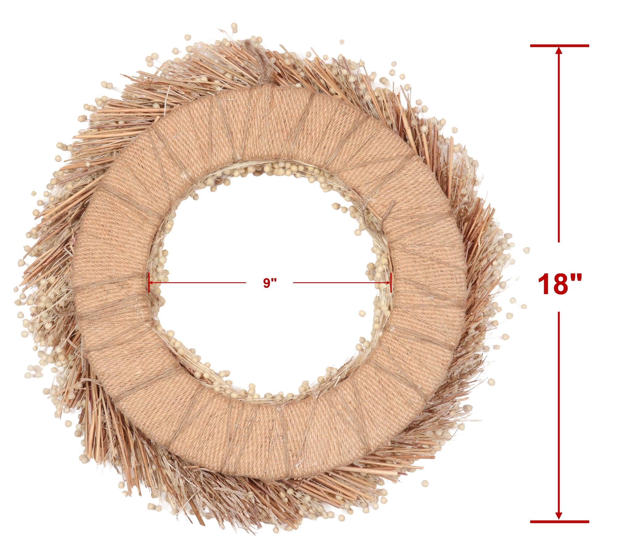 18" Cream Wreath by Ashland®